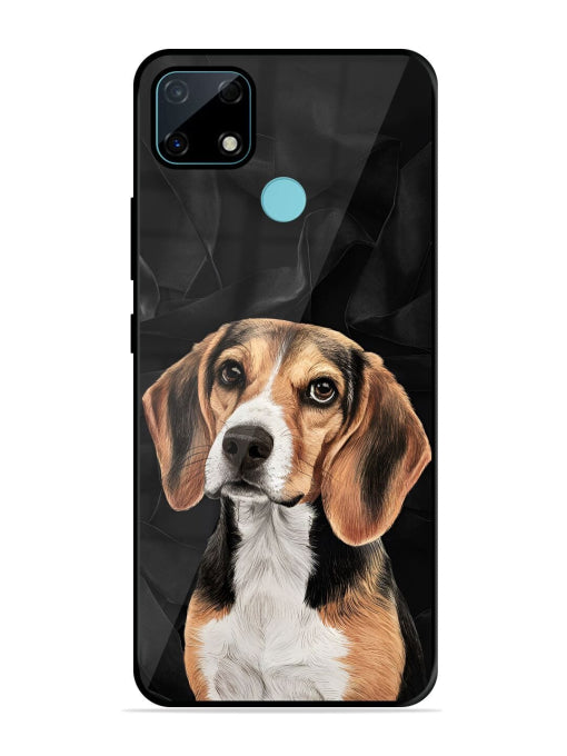 Beagle Portrait Realme Narzo 30A Back cover