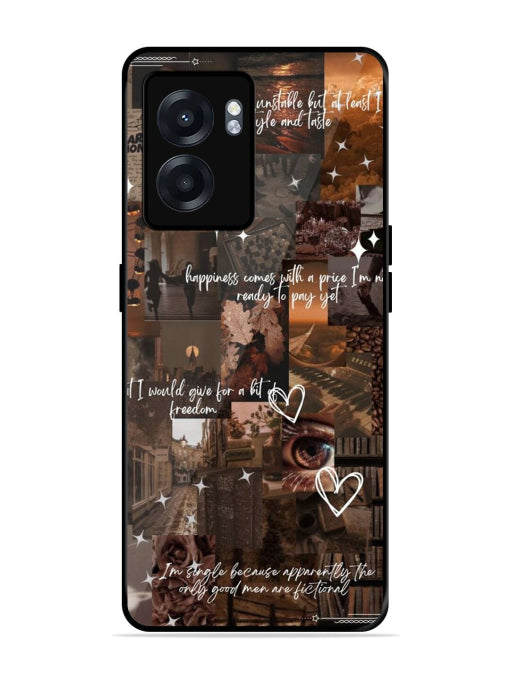 Melancholy Aesthetic Realme Narzo 50 5G/ Realme 8i Back cover