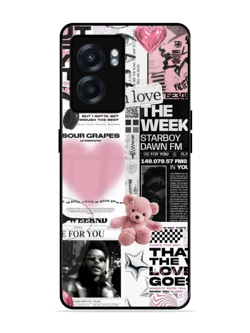 Aesthetic Music Collage Realme Narzo 50 5G/ Realme 8i Back cover