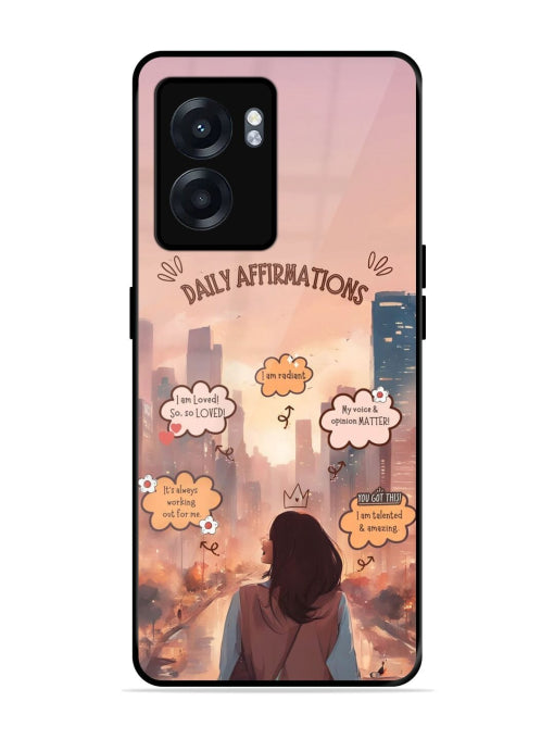 Daily Affirmations Realme Narzo 50 5G/ Realme 8i Back cover
