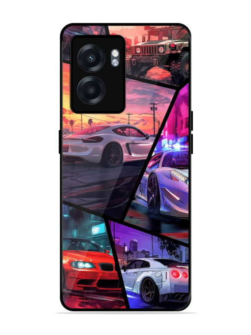 Ride In Pixels Realme Narzo 50 5G/ Realme 8i Back cover