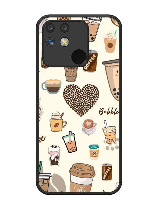 Coffee & Boba Bliss Realme Narzo 50A Back cover
