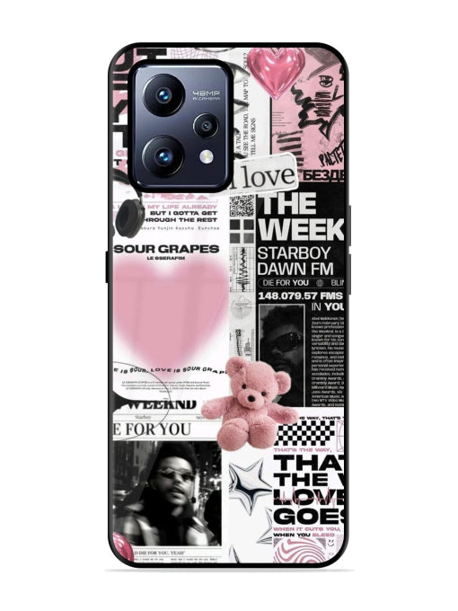Aesthetic Music Collage Realme Narzo 50 Pro 5G Back cover