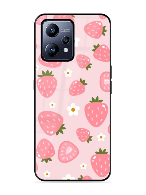 Juicy Strawberry Love Realme Narzo 50 Pro 5G Back cover