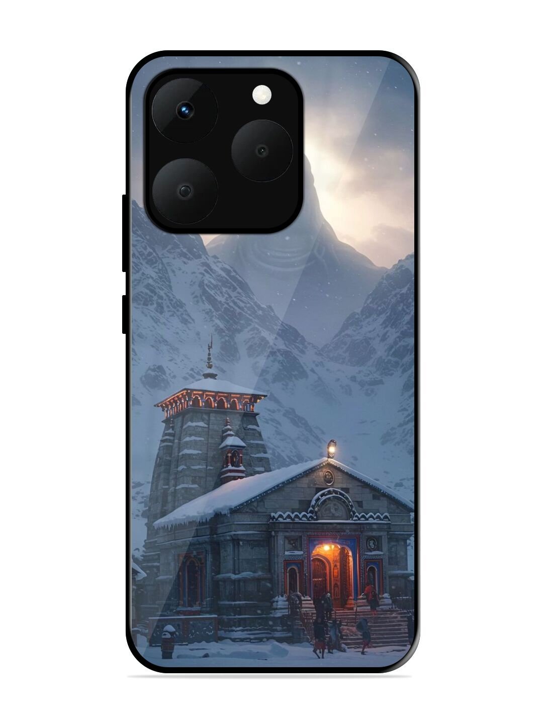 Himalayan Shiva Temple Realme Narzo 90 5G Back Cover