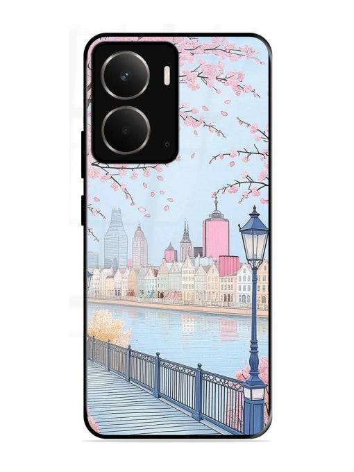 Pink Spring Metropolis Realme P3 Back cover