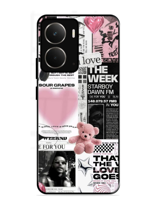 Aesthetic Music Collage Realme P3 Back cover