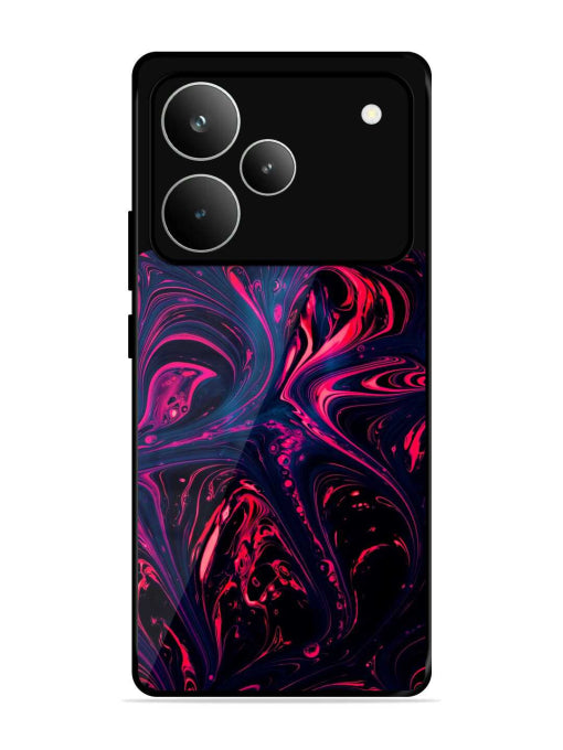 Abstract Background Realme P4 Back cover