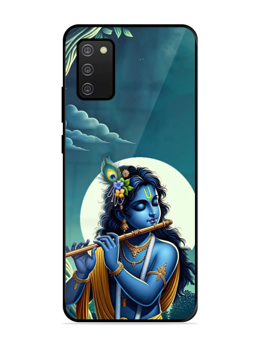 Krishna’s Divine Flute Samsung A03s Back cover