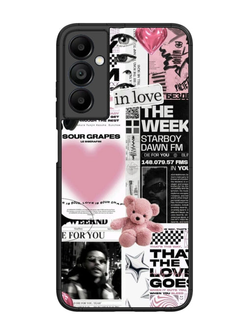 Aesthetic Music Collage Samsung A05s Back cover