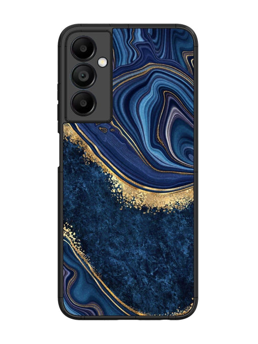 Abstract Background Blue Samsung A05s Back cover
