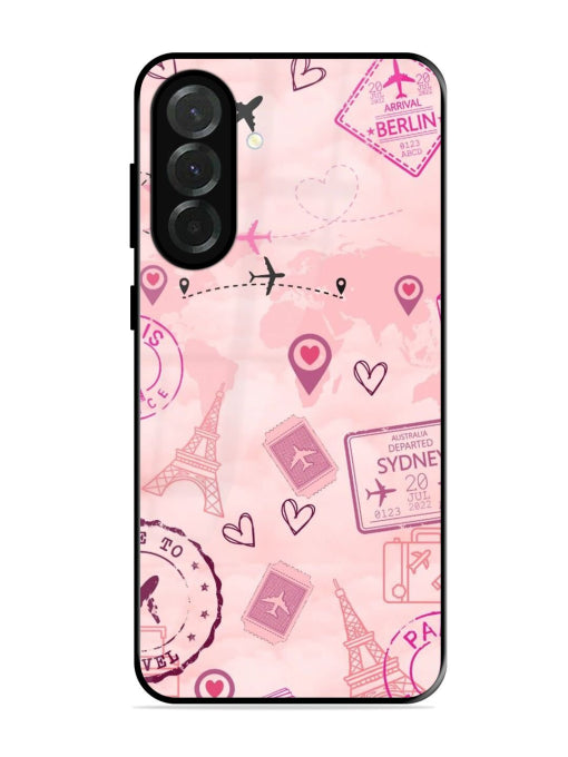 Pink Passport Samsung A37 5G Back cover