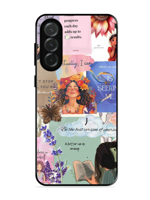 Centered Around Themes Of Positivity Samsung A37 5G Back cover