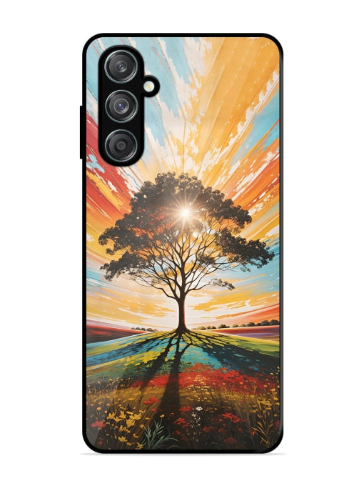 Abstract Tree Colorful Art Samsung M15 5G Back cover