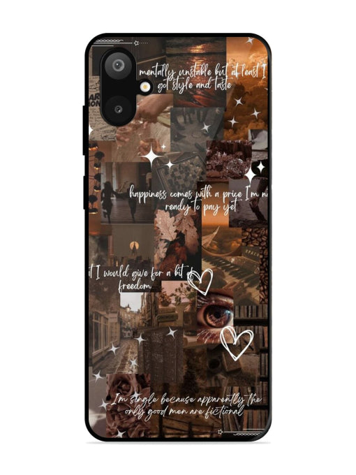 Melancholy Aesthetic Samsung M06 Back cover