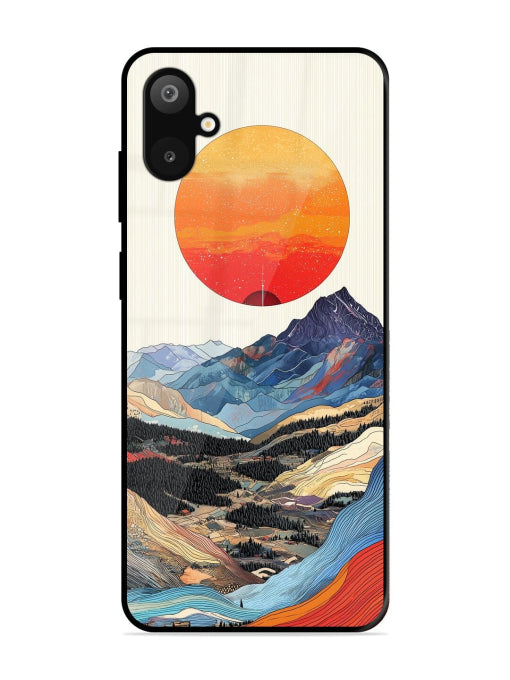 Sunset Mountains Samsung M06 Back cover