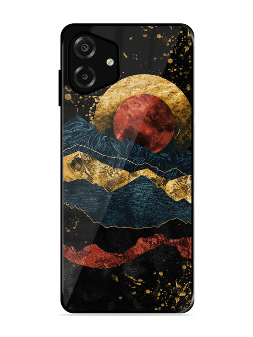 Gold Painting View Samsung M07 Back cover