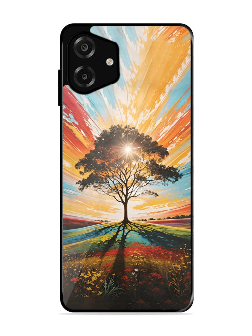 Abstract Tree Colorful Art Samsung M07 Back cover