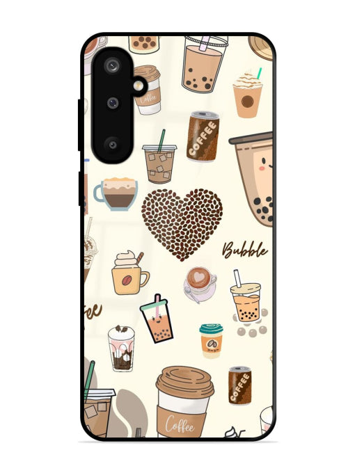 Coffee & Boba Bliss Samsung M16 5G Back cover