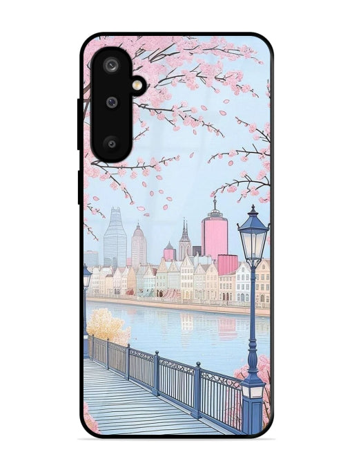 Pink Spring Metropolis Samsung M16 5G Back cover