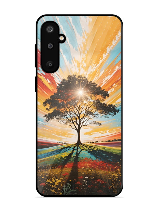 Abstract Tree Colorful Art Samsung M16 5G Back cover