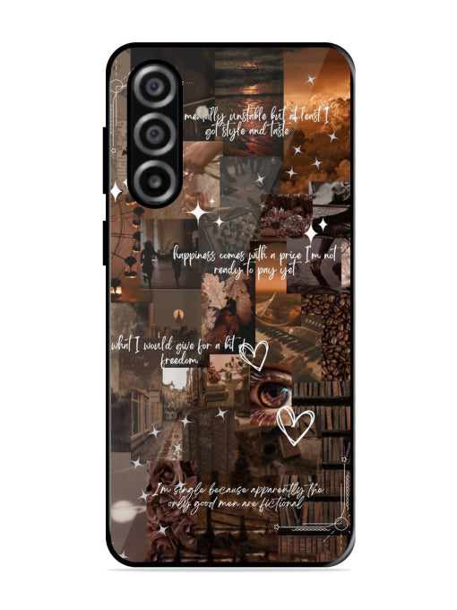 Melancholy Aesthetic Samsung M17 5G Back cover