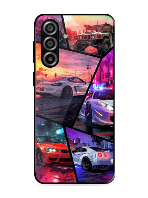 Ride In Pixels Samsung M17 5G Back cover