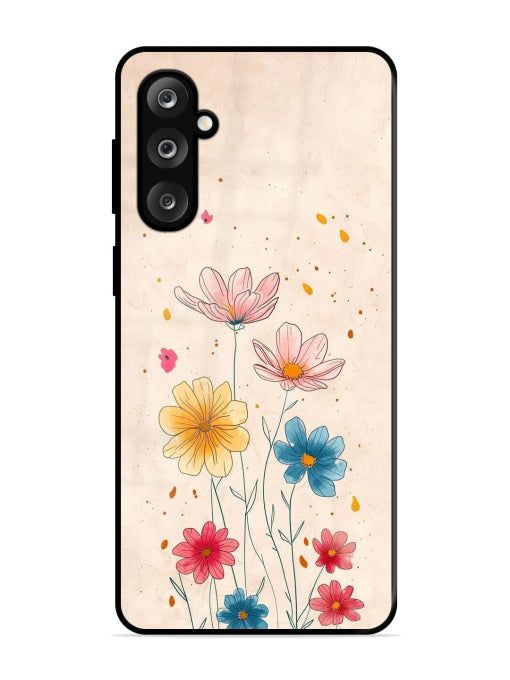 Delicate Bloom Samsung M36 5G Back cover