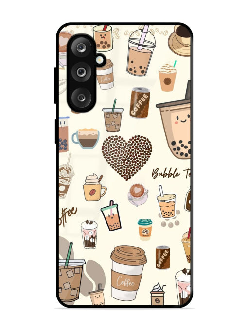 Coffee & Boba Bliss Samsung M36 5G Back cover