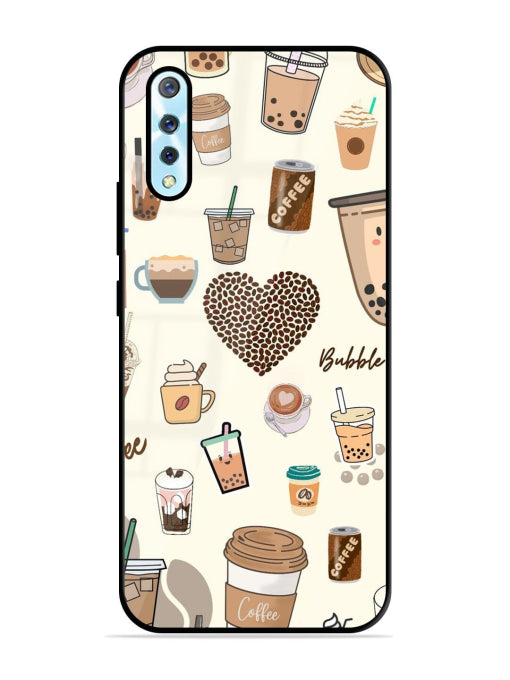 Coffee & Boba Bliss Vivo S1/Z1x Back cover