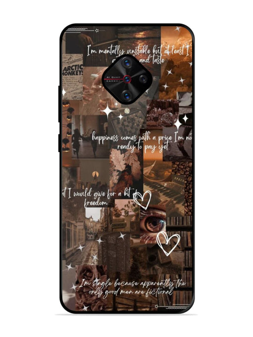 Melancholy Aesthetic Vivo S1 Pro Back cover
