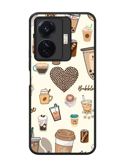 Coffee & Boba Bliss Vivo T1 Pro 5G Back cover