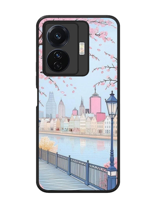 Pink Spring Metropolis Vivo T1 Pro 5G Back cover