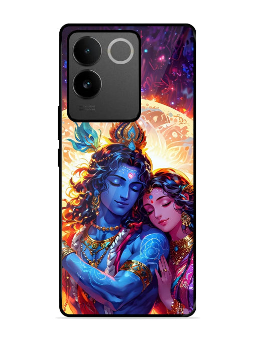 Radha Krishna Art Vivo T2 Pro Back cover
