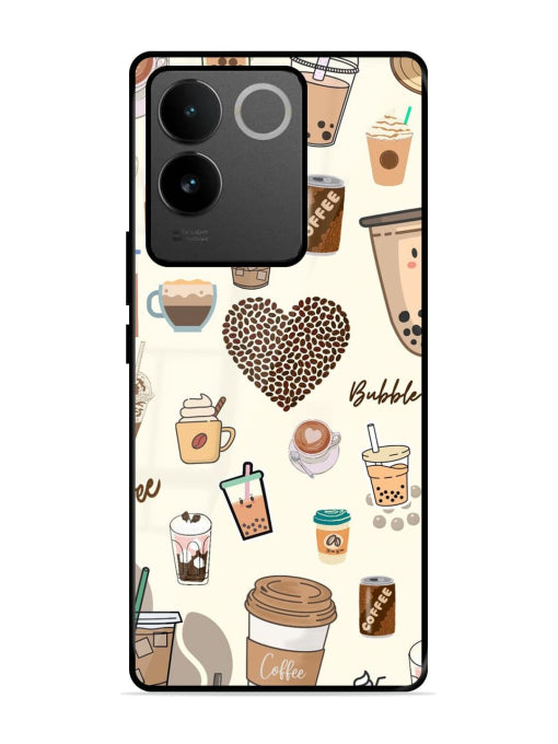 Coffee & Boba Bliss Vivo T2 Pro Back cover