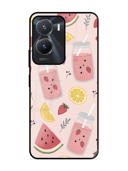 Watermelon & Lemonade Delight Vivo T2X 5G Back cover
