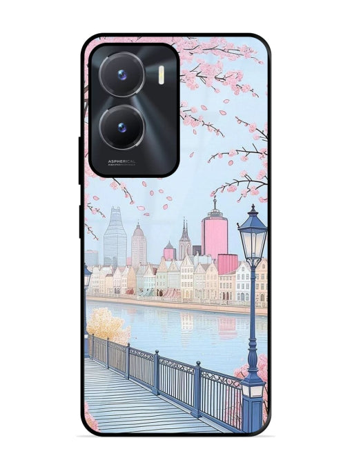 Pink Spring Metropolis Vivo T2X 5G Back cover