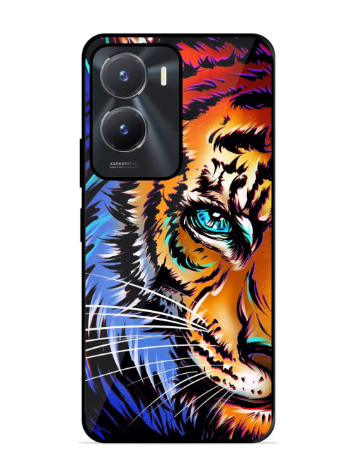 Colorful Lion Art Vivo T2X 5G Back cover