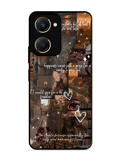 Melancholy Aesthetic Vivo T3 Lite 5G Back cover
