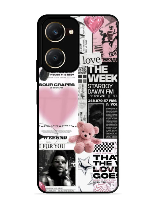 Aesthetic Music Collage Vivo T3 Lite 5G Back cover
