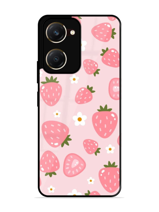 Juicy Strawberry Love Vivo T3 Lite 5G Back cover