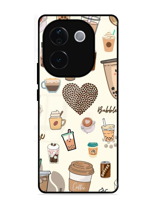 Coffee & Boba Bliss Vivo T3 Pro 5G Back cover