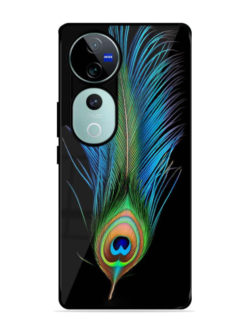 Peacock Feather Vivo T3 Ultra Back cover