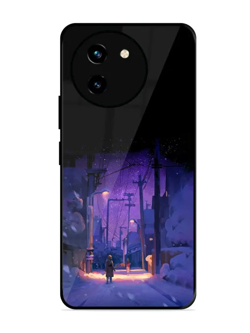 Winter Anime Art Vivo T3x Back Cover