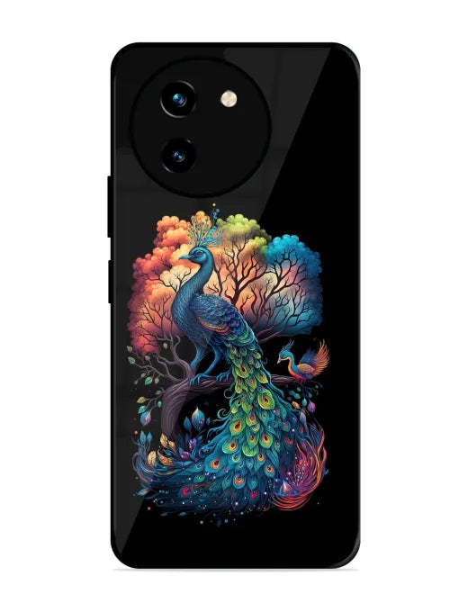 Peacock Tree Art Vivo T3x Back Cover