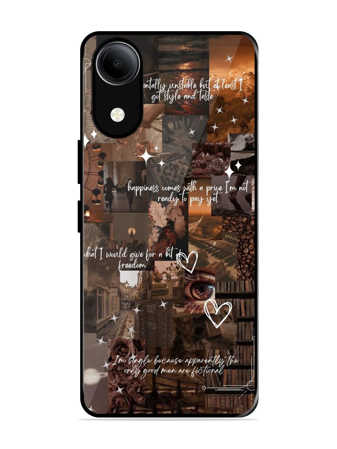 Melancholy Aesthetic Vivo T5e Back Cover