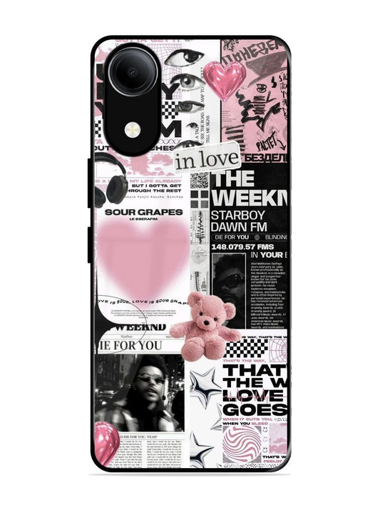 Aesthetic Music Collage Vivo T5e Back Cover