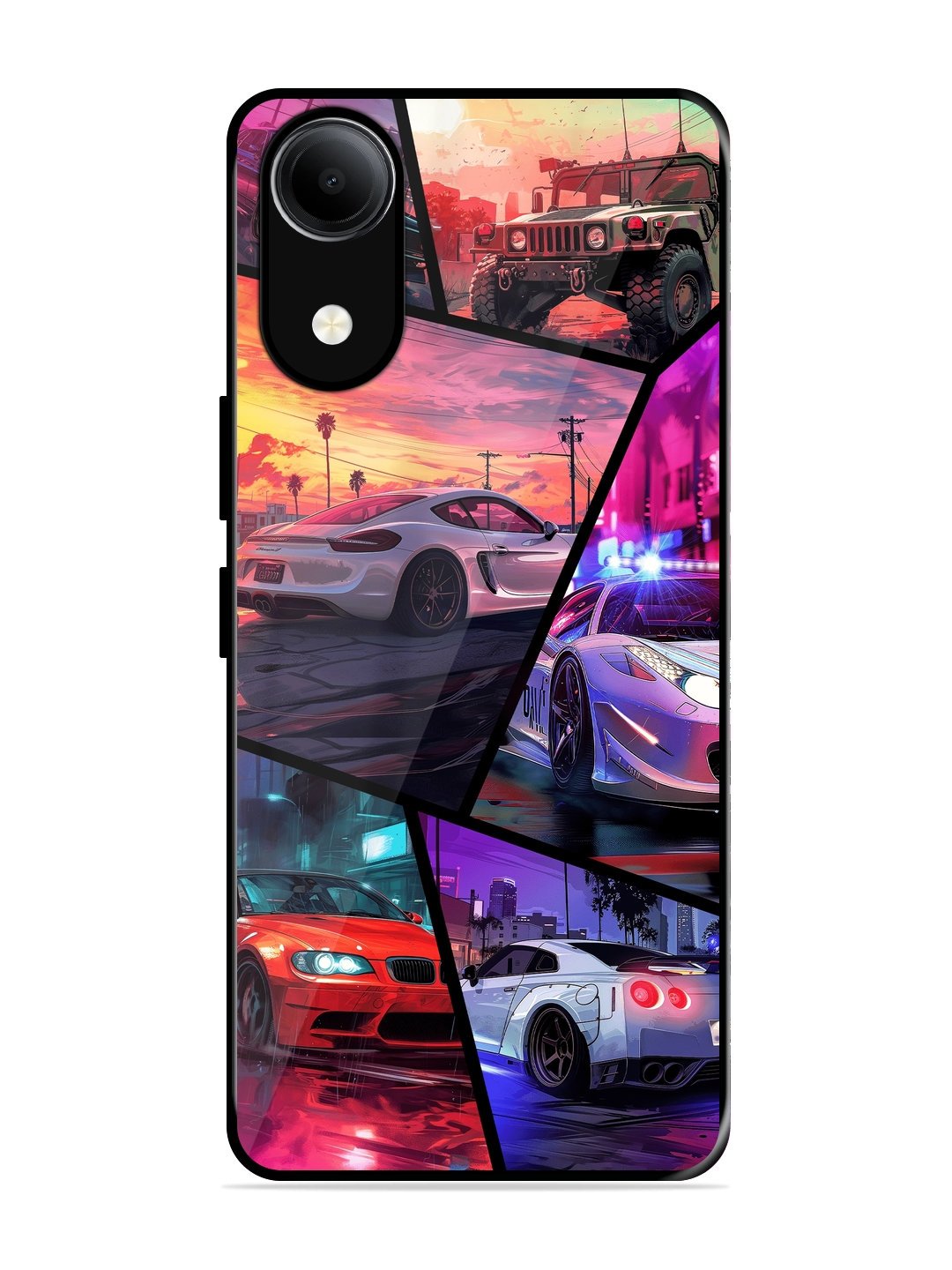 Ride In Pixels Vivo T5e Back Cover