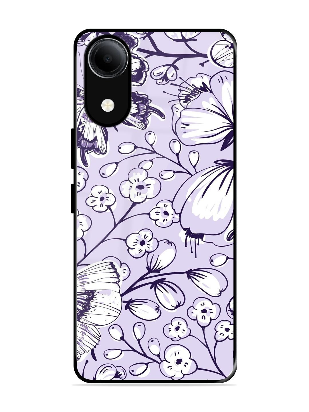 Butterflies Vivo T5e Back Cover