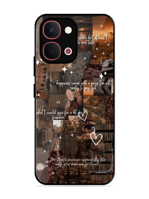 Melancholy Aesthetic Vivo T5x 5G Back Cover